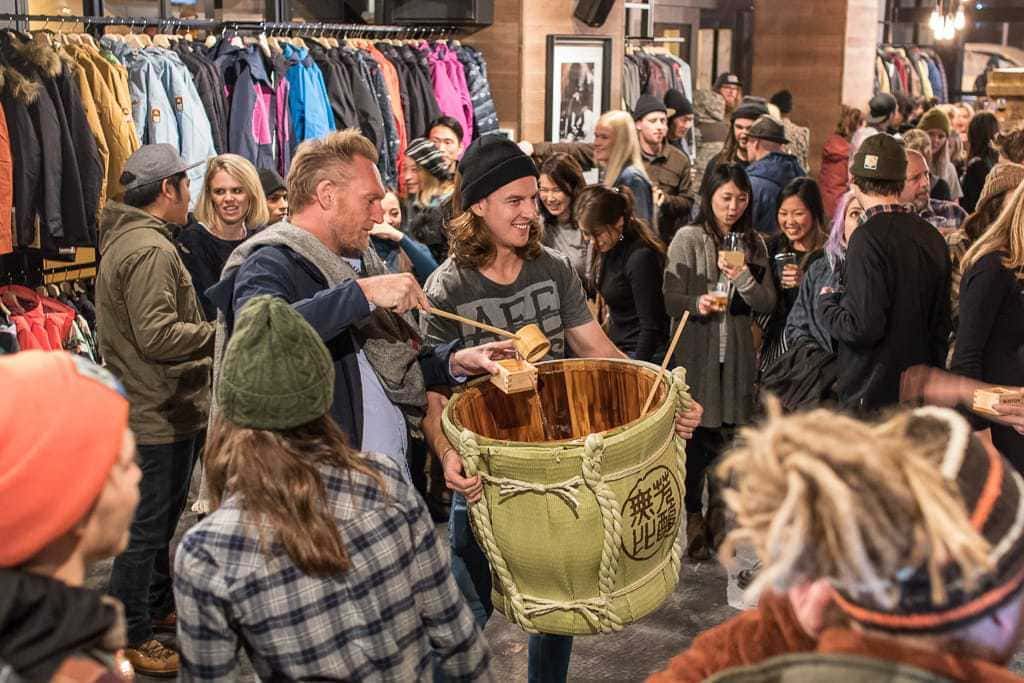 Burton opening party Niseko 2016