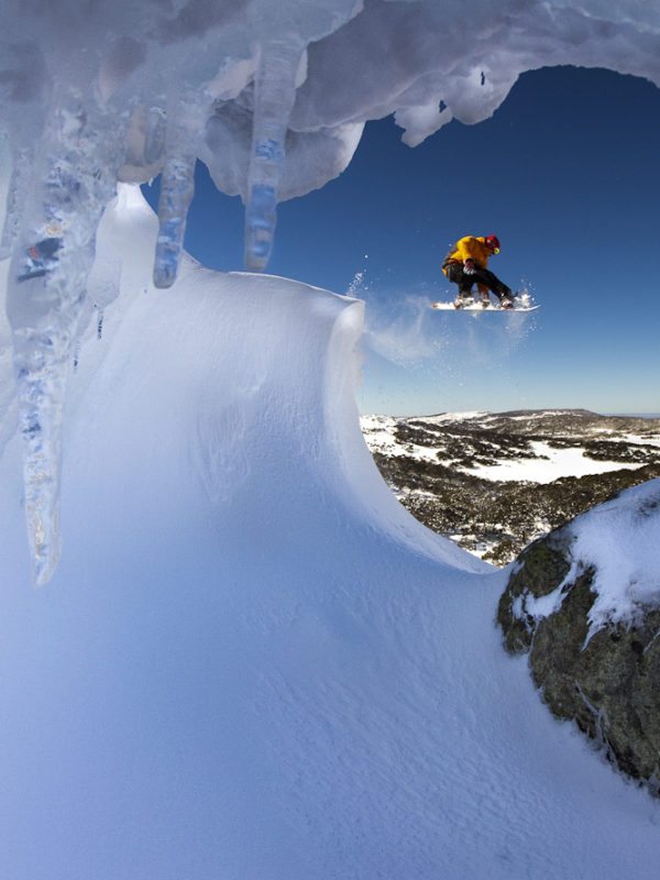 Perisher snowboarding action photography