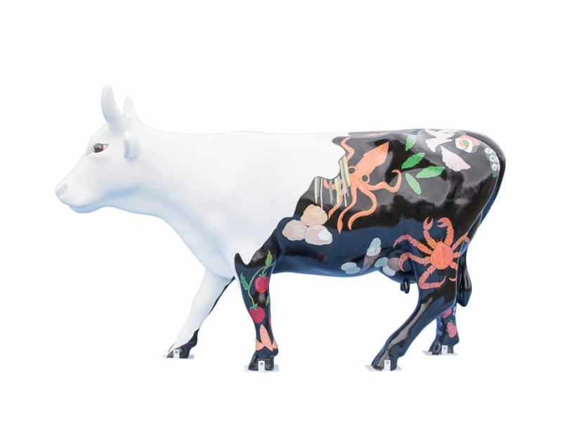 Niseko cow parade event held in 2015