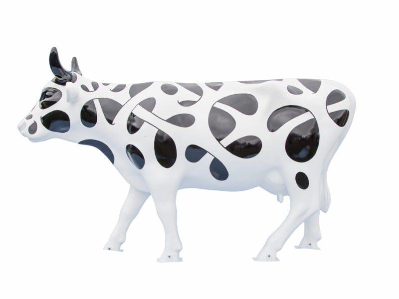 Niseko cow parade event held in 2015