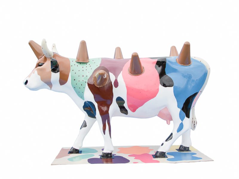 Niseko cow parade event held in 2015