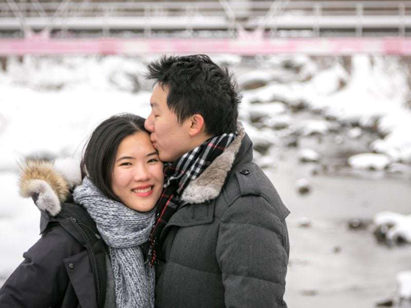 Sam and Ting's engagement photo