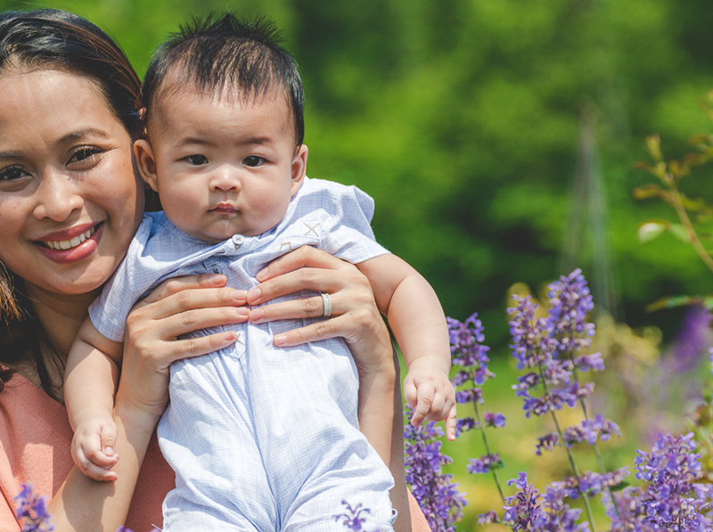 Tan family photography shoot in Niseko