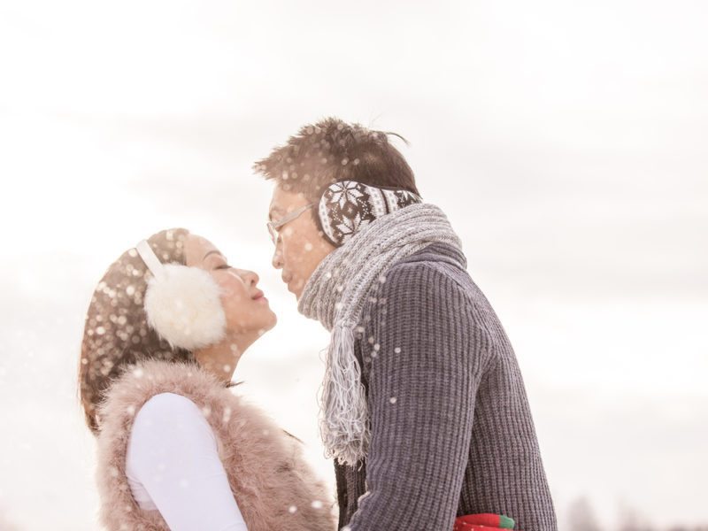 Niseko Photography engagement shoot - Simon and Anna