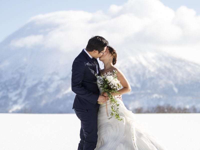 Niseko Photography pre wedding shoot