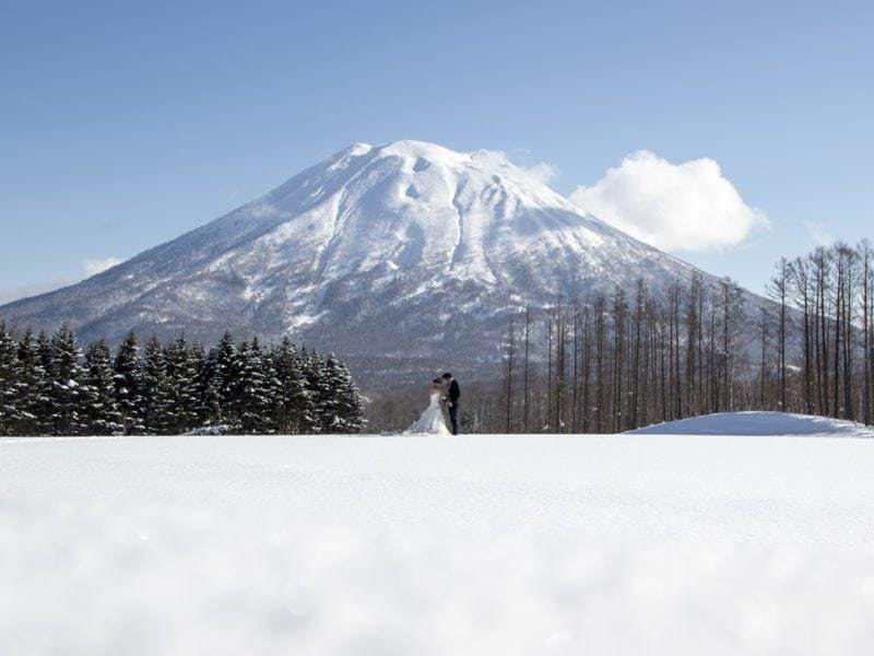 Niseko Photography pre wedding shoot