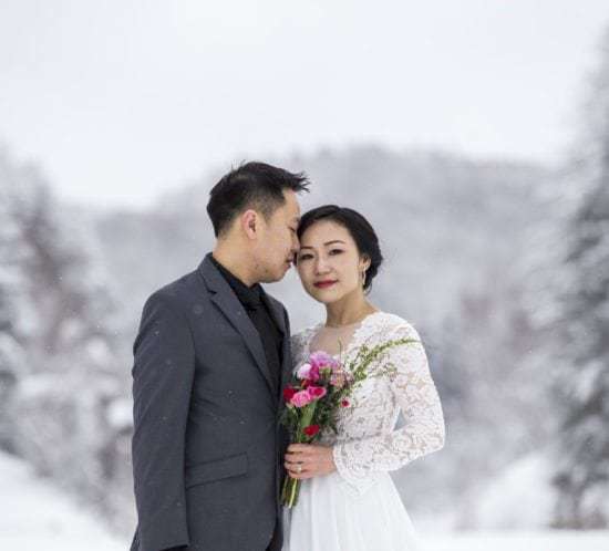 Kyla pre wedding photography Niseko