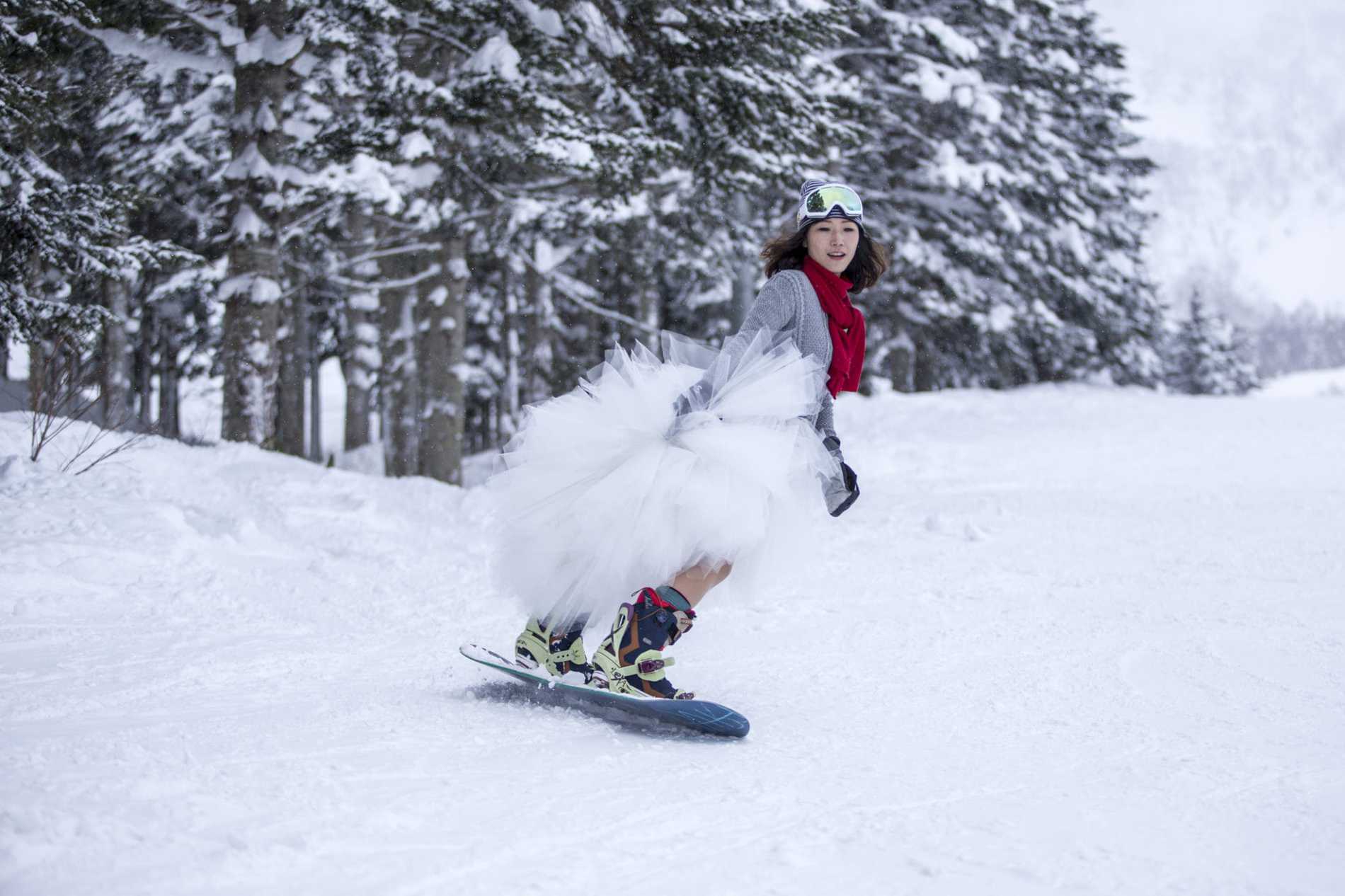 Kyla pre wedding photography Niseko