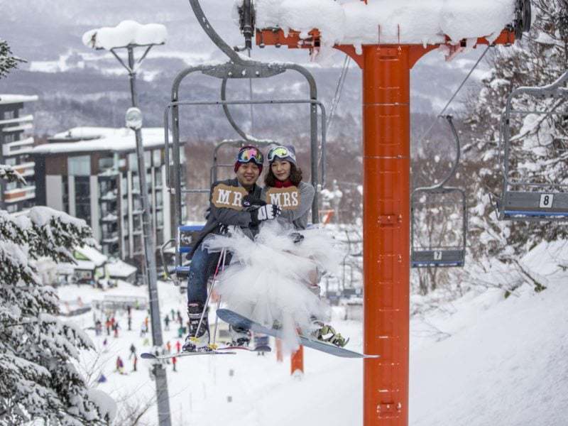 Kyla pre wedding photography Niseko