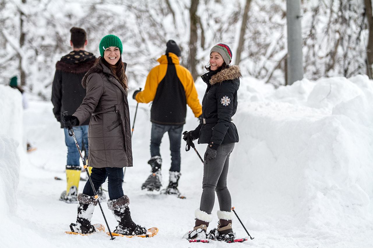 Niseko Photography snowshoe tour