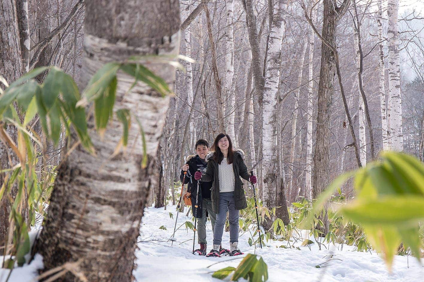 Niseko Photography snowshoe tour