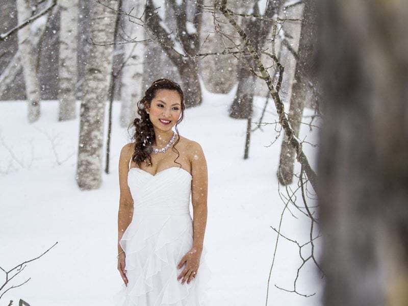 Niseko photography tracey and paul wedding