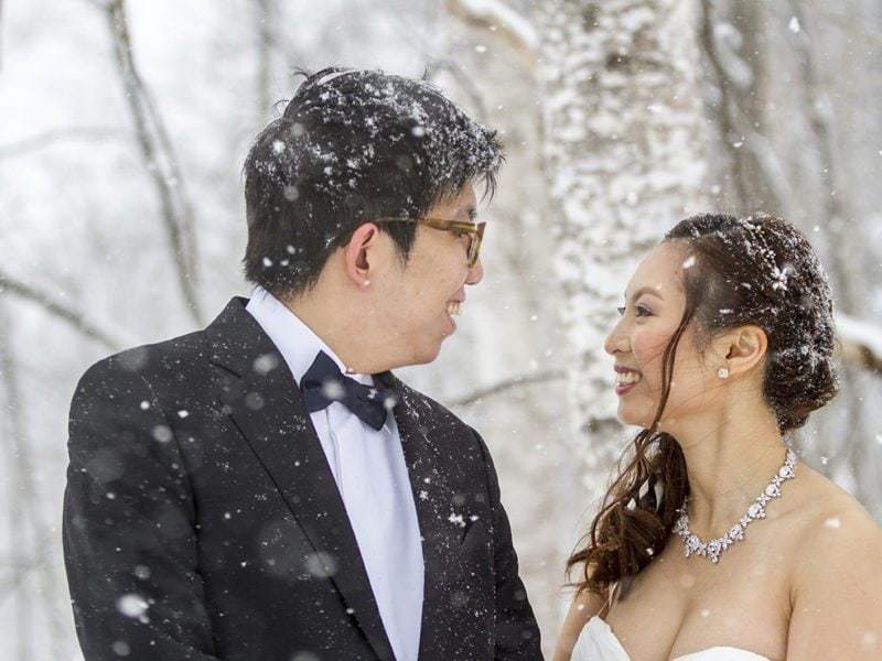 Niseko photography tracey and paul wedding