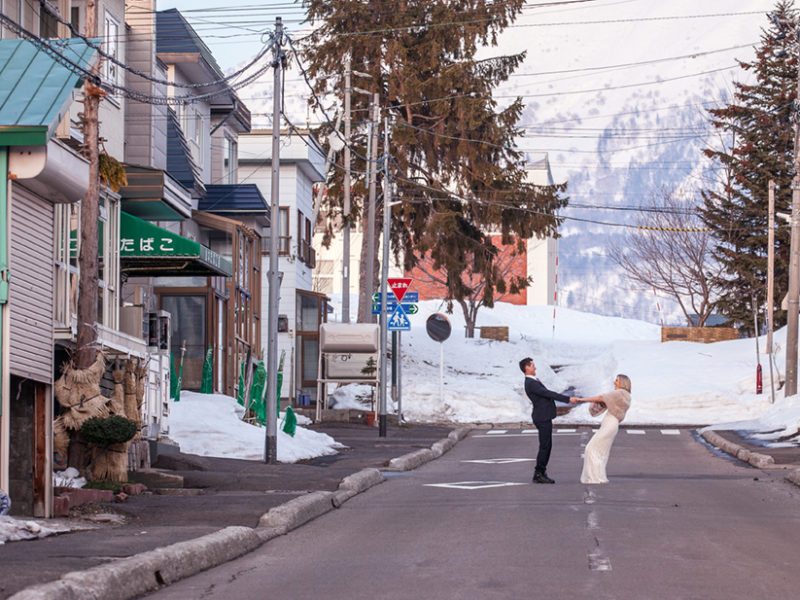 Niseko Photography Miki and Chris wedding