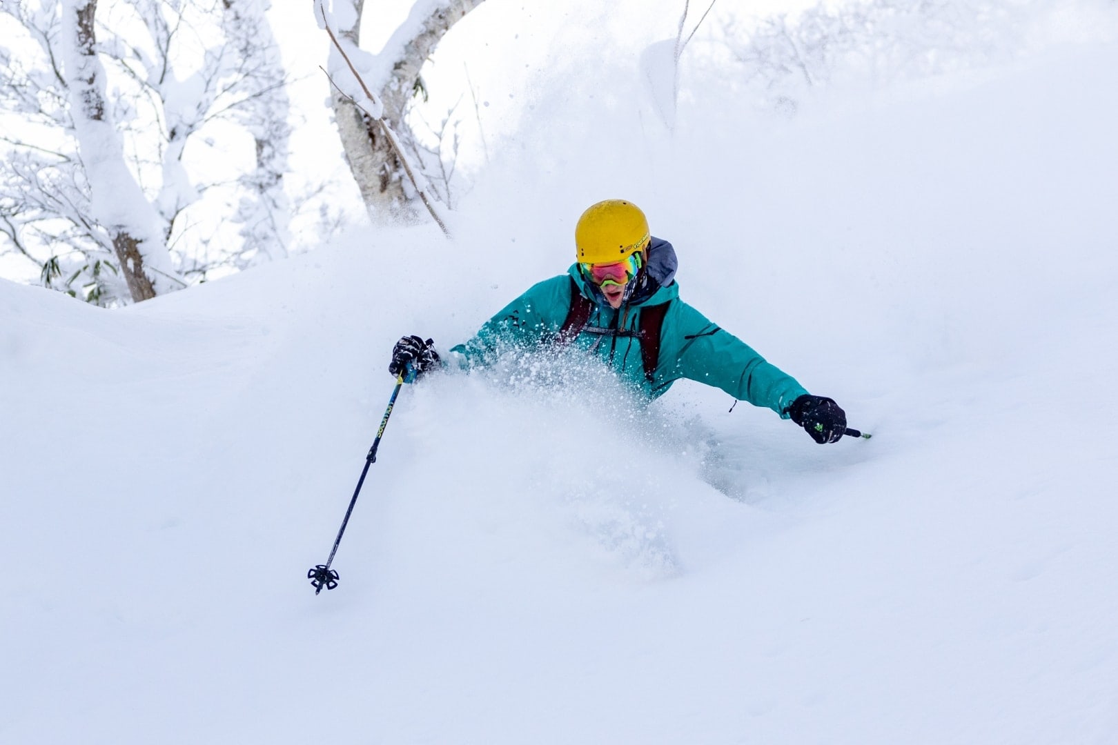 sam rowe skiing